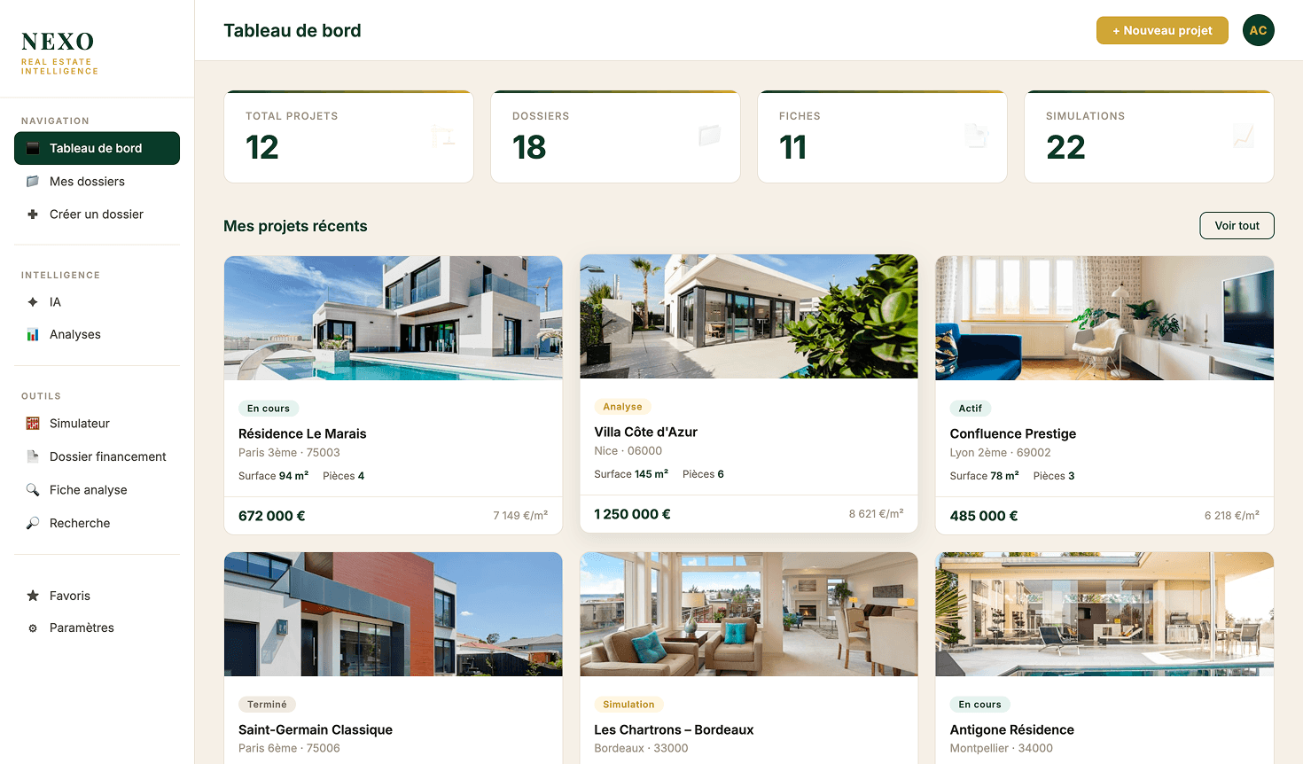 PLATEFORME IMMOBILIÈRE POUR EXPATRIÉS — aperçu 1